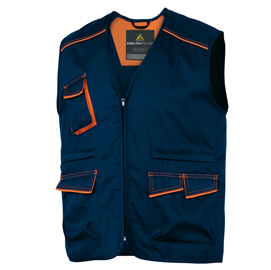 GILET da LAVORO M6GIL blu/arancio Tg. XXL PANOSTYLE®