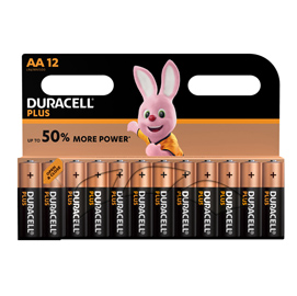 Blister 12 pile Duracell Plus 100 - AA Stilo