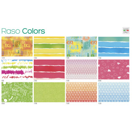 Scatola 100fg carta regalo Raso Colors 70X100cm Rex Sadoch