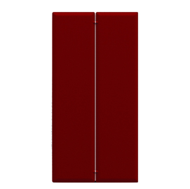 Pannello fonoassorbente 160x40cm Rosso Moody
