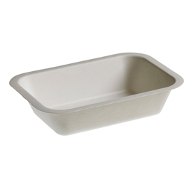 50 Vaschette Chips 17x12x4cm Take away BIO Leone