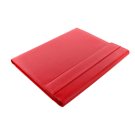 Portablocco Saffiano 32,1x25,5x3cm similpelle Rosso chius. magnetica Filofax