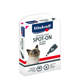 Spot On - Soluzione per infestazioni da pulci e zecche per gatti sopra a 1kg
