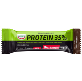 Integratore SportFit Line Protein 35 Gusto Dark Chocolate 45gr Equilibra