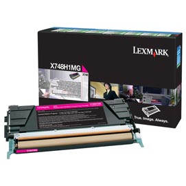 TONER MAGENTA RETURN PROGRAM X748 ALTA CAPACITA'