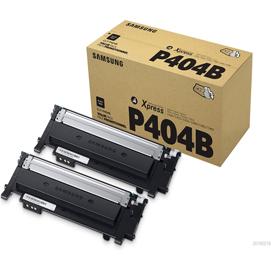 HP/Samsung Toner Nero CLT-P404B in confezione doppia.