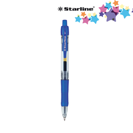 PENNA SFERA SCATTO INK GEL BLU 0.7MM Fine STARLINE