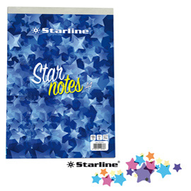 Blocco Note A4 21x29,7cm 5mm 60gr 60Fg StarNotes Starline