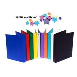 Raccoglitore 4R 30mm 22X30 rivestito in PPL VIOLA KingColor STARLINE