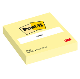 BLOCCO 200fg Post-it® Giallo Canary™ 100x100mm 5635