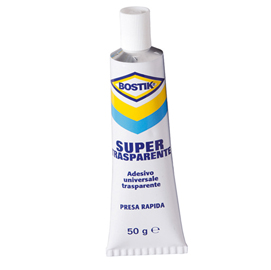 ADESIVO UNIVERSALE SUPER TRASPARENTE 50GR BOSTIK