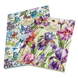Cartella con elastico 26x34,5x0cm Pigna Nature Flowers