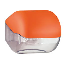 Dispenser carta igienica rt/interfogliata orange Soft Touch