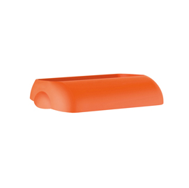 Coperchio per cestino gettacarte 23lt orange Soft Touch