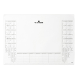 RICAMBIO 25FG CON CALENDARIO BIANNUALE 57x41cm DURABLE