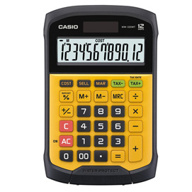 CALCOLATRICE DA TAVOLO WATER PROOF WM-320MT CASIO