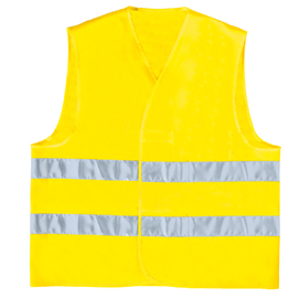 Gilet alta visibilitA' Giallo Fluo Tg. XXL