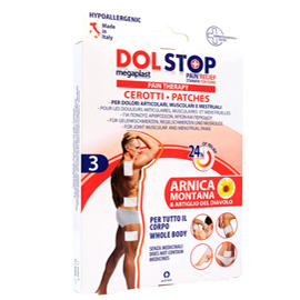 Scatola 3 CEROTTI ARNICA 9x14cm Megaplast