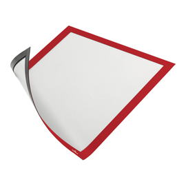 Cornice Duraframe® Magnetic A4 21x29,7cm rosso Durable