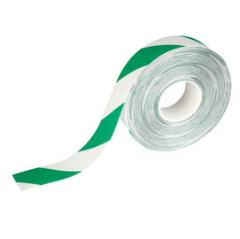 Nastro adesivo da pavimento DURALINE STRONG 50/12 50mmx30m verde/bianco Durable