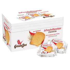 LeFrescheBiscottate multipack da 48 monoporzioni da 15g