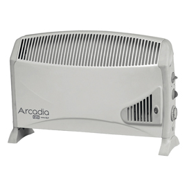 Termoconvettore ventilato Arcadia con timer 2000W