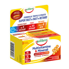 Integratore MultivitamineMinerali Compresse Triplo Strato 30x1,35gr Equilibra