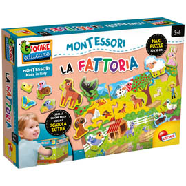 La fattoria Montessori Maxi Lisciani