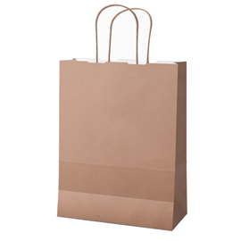 25 shoppers Twisted carta kraft 36x12x41cm rosa antico Mainetti Bags