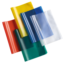 Coprimaxi Glass PP goffrato giallo A4 c/alette Ri.Plast