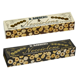 Nocciolone gusti misti (fondente/gianduja) 260gr in astuccio Barbero