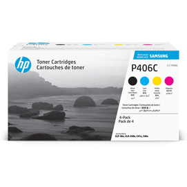 Hp/Samsung Toner CYMK CL-P406C 4-pk