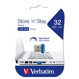 USB 3.0 32GB STORE 'N' STAY NANO